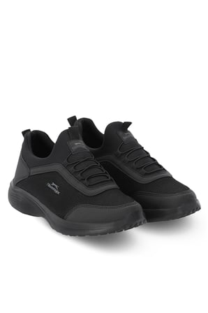 Slazenger EBONY I Erkek  Siyah / Siyah Koşu & Yürüyüş Spor Ayakkabısı