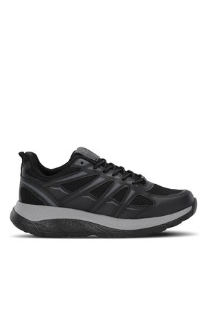 Slazenger EMEKA Erkek  Siyah / Koyu Gri Koşu & Yürüyüş Spor Ayakkabısı