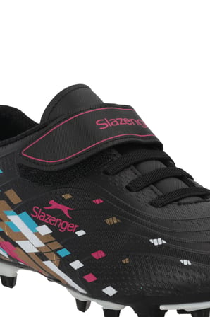 Slazenger CANARIA Unisex Çocuk  Siyah Futbol Ayakkabısı