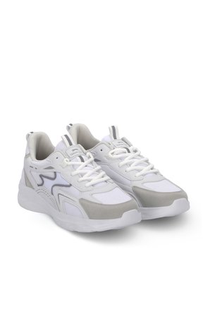 Slazenger SKYLINE I Erkek  Beyaz / Gri Koşu & Yürüyüş Spor Ayakkabısı