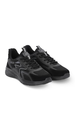 Slazenger SKYLINE I Erkek  Siyah / Koyu Gri Koşu & Yürüyüş Spor Ayakkabısı
