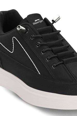 Slazenger SONIC I Erkek  Siyah / Beyaz Günlük Spor Ayakkabısı