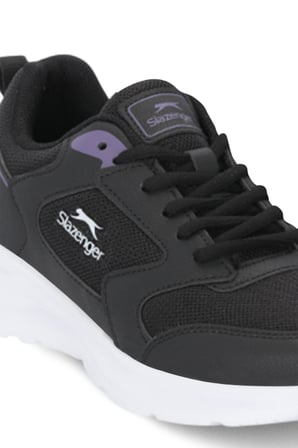Slazenger SIRIUS I Kadın  Siyah / Mor Koşu & Yürüyüş Spor Ayakkabısı