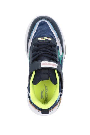 Slazenger NINJA Erkek Çocuk  Navy / Green Günlük Spor Ayakkabısı