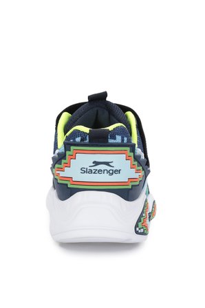 Slazenger NINJA Erkek Çocuk  Navy / Green Günlük Spor Ayakkabısı