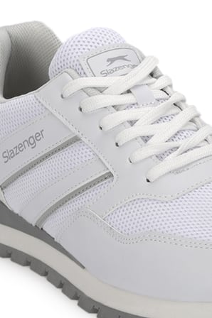 Slazenger SANCHEZ I Kadın  Beyaz / Gri Günlük Spor Ayakkabısı
