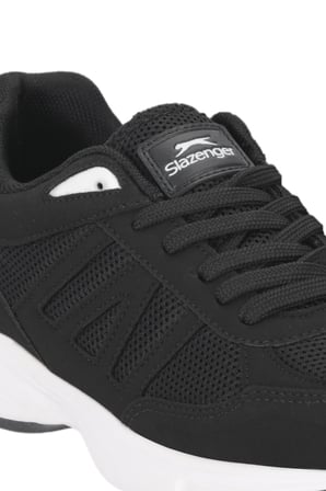 Slazenger PAVLOV I Erkek  Siyah / Beyaz Koşu & Yürüyüş Spor Ayakkabısı