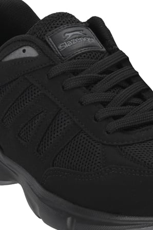 Slazenger PAVLOV I Erkek  Siyah / Siyah Koşu & Yürüyüş Spor Ayakkabısı