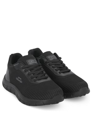 Slazenger PAULO Erkek  Siyah / Siyah Koşu & Yürüyüş Spor Ayakkabısı