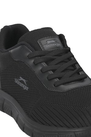 Slazenger PAULO Erkek  Siyah / Siyah Koşu & Yürüyüş Spor Ayakkabısı