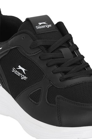 Slazenger FINESSE I Erkek  Siyah / Beyaz Koşu & Yürüyüş Spor Ayakkabısı