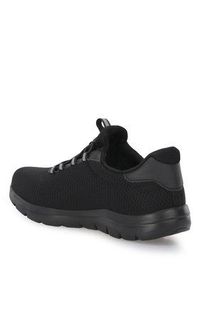 Slazenger FLEX FIT I Erkek  Siyah / Siyah Koşu & Yürüyüş Spor Ayakkabısı