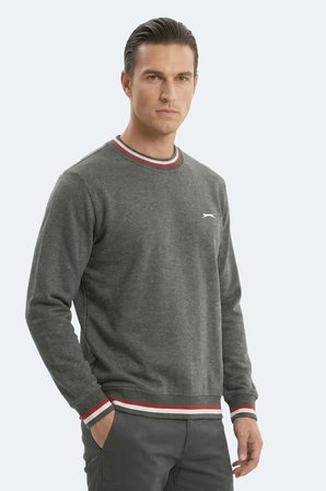 Slazenger KEYSTONE I Erkek  Antrasit Sweatshırt