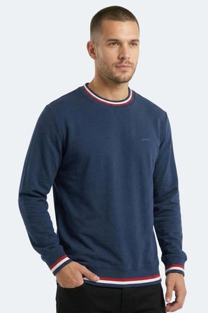 Slazenger KEYSTONE I Erkek  Lacivert Sweatshırt