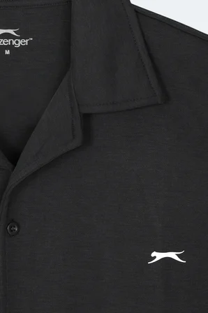 Slazenger KATELIN Erkek  Siyah Gömlek
