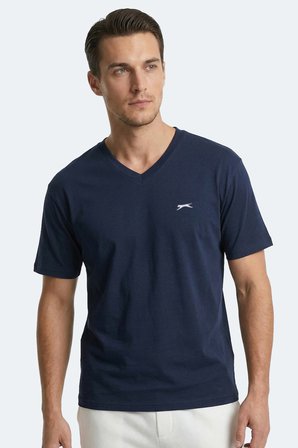 Slazenger KATRE Erkek Oversıze Lacivert Tişört