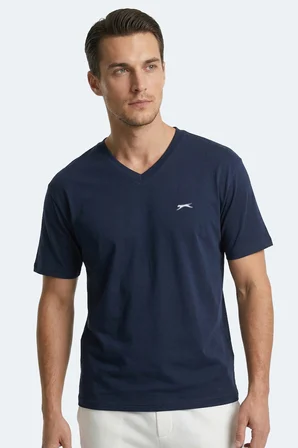 Slazenger KATRE Erkek Oversıze Lacivert Tişört