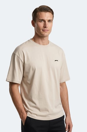 Slazenger KEANE Erkek  Bej Tişört