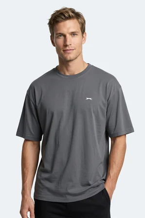 Slazenger KEANE Erkek  Gri Tişört