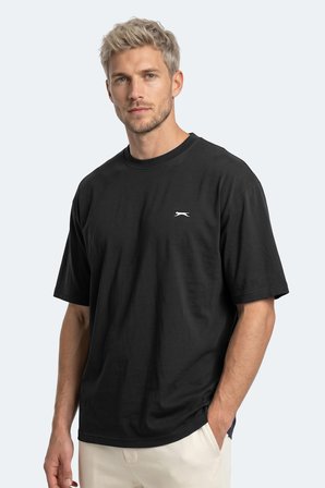 Slazenger KEANE Erkek  Siyah Tişört