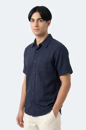 Slazenger KIRTIDA Erkek  Indigo Gömlek