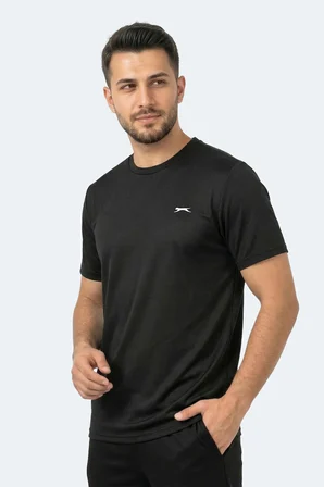 Slazenger KAYDA Erkek  Siyah Tişört