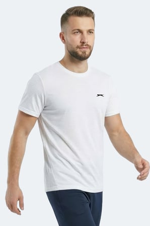 Slazenger KOFONA Erkek  Beyaz Tişört