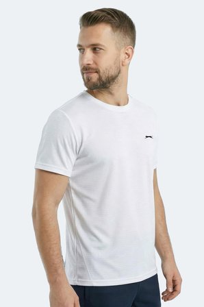 Slazenger KOFONA Erkek  Beyaz Tişört