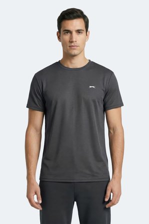 Slazenger KOFONA Erkek  Koyu Gri Tişört