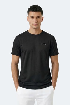 Slazenger KOFONA Erkek  Siyah Tişört