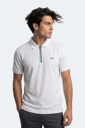 Slazenger KENSHIN Erkek  Beyaz Tişört