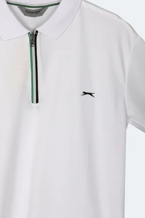 Slazenger KENSHIN Erkek  Beyaz Tişört