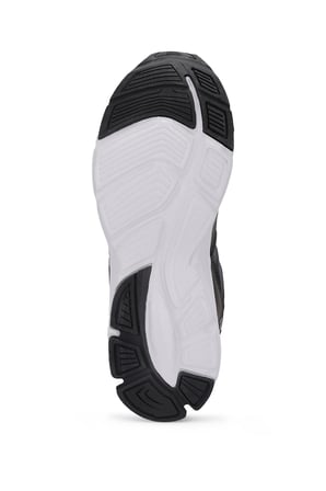 Slazenger POLISH I Erkek  Siyah / Beyaz Koşu & Yürüyüş Spor Ayakkabısı