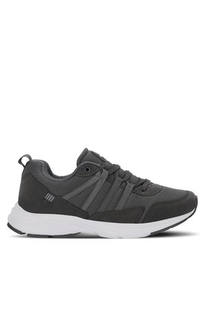 Slazenger POLISH I Erkek Büyük Beden Koyu Gri Koşu & Yürüyüş Spor Ayakkabısı