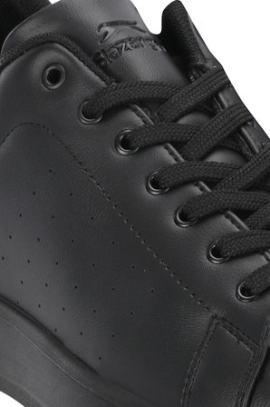 Slazenger PIERO I Erkek  Siyah / Siyah Günlük Spor Ayakkabısı