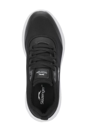 Slazenger PLANK I Erkek  Siyah / Beyaz Koşu & Yürüyüş Spor Ayakkabısı