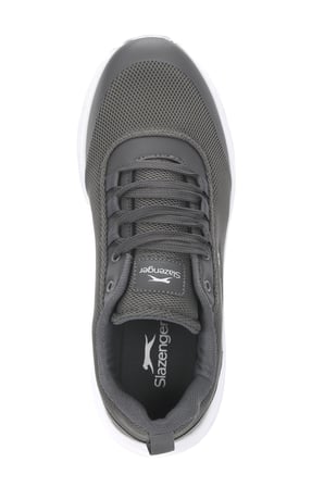Slazenger PLANK I Erkek Büyük Beden Koyu Gri Koşu & Yürüyüş Spor Ayakkabısı