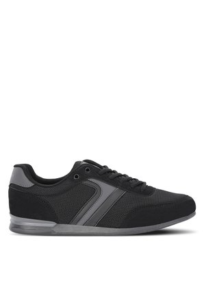 Slazenger OVERMAN I Erkek  Siyah / Koyu Gri Günlük Spor Ayakkabısı