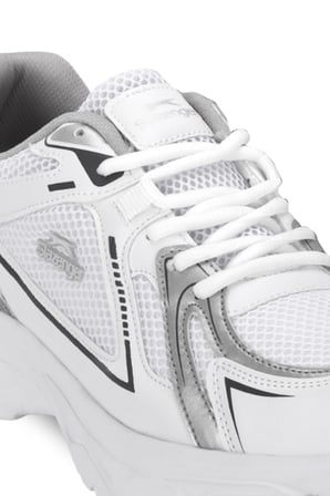 Slazenger OPSIST I Erkek  Beyaz / Gümüş Koşu & Yürüyüş Spor Ayakkabısı