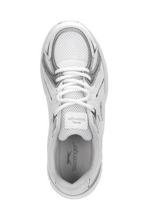 Slazenger OPSIST I Erkek  Beyaz / Gümüş Koşu & Yürüyüş Spor Ayakkabısı