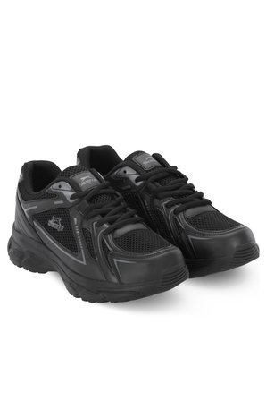 Slazenger OPSIST I Erkek  Siyah / Koyu Gri Koşu & Yürüyüş Spor Ayakkabısı