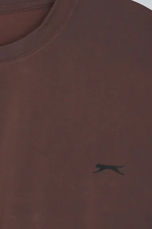 Slazenger KEANE Erkek  Kahve Tişört