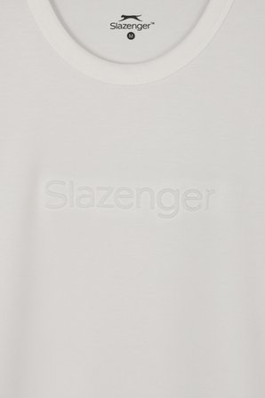 Slazenger ZURANIS Erkek  Beyaz Tişört