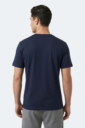 Slazenger ZURANIS Erkek  Lacivert Tişört