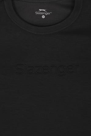 Slazenger ZURANIS Erkek  Siyah Tişört