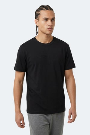 Slazenger ZURANIS Erkek  Siyah Tişört