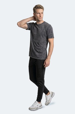Slazenger ZAIR Erkek  Gri Tişört