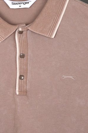 Slazenger ZALE Erkek  Bej Tişört