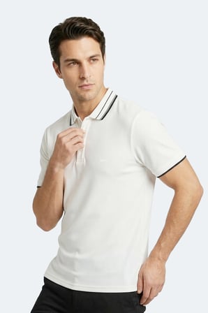Slazenger ZINOVIA Erkek  Beyaz Tişört