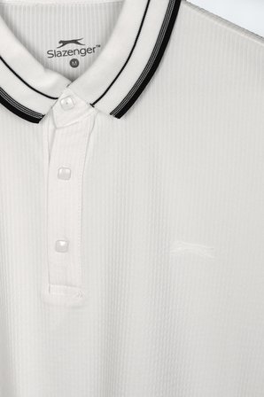 Slazenger ZINOVIA Erkek  Beyaz Tişört